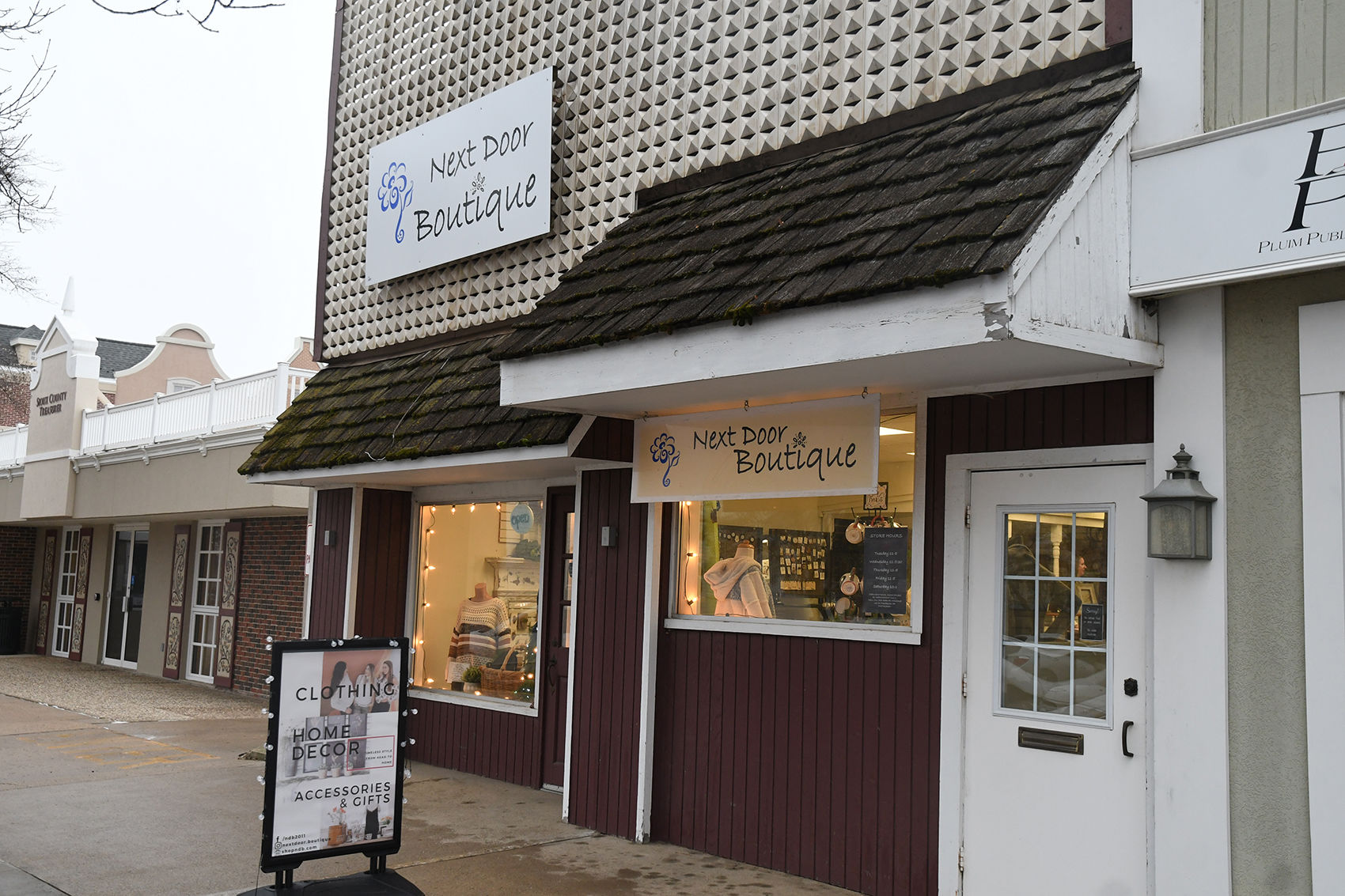 Next Door Boutique storefront